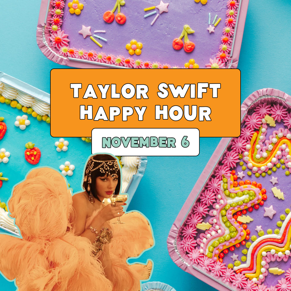 Taylor Swift event with cake decorating in Chicago